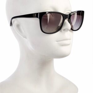 Tory Burch Black Gradient Sunglasses